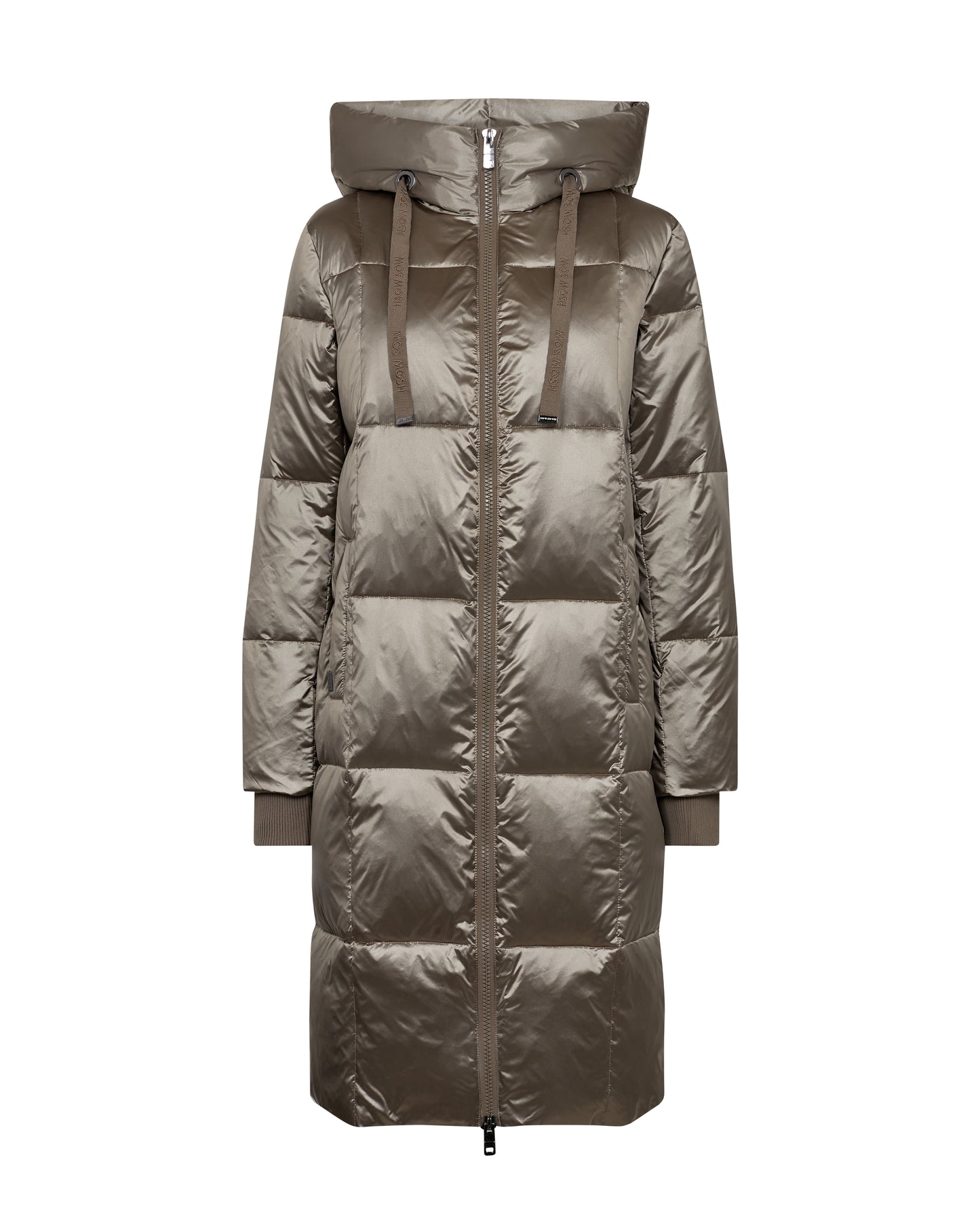 Mos Mosh Nova Metallic Down Jacket Brindle