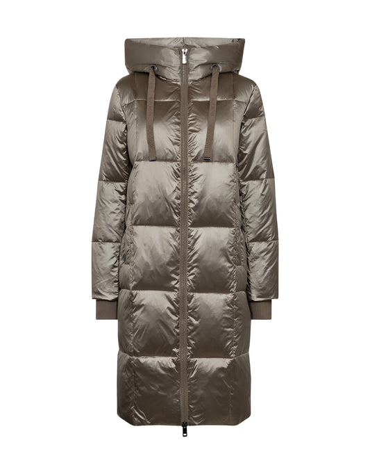 Mos Mosh Nova Metallic Down Jacket Brindle