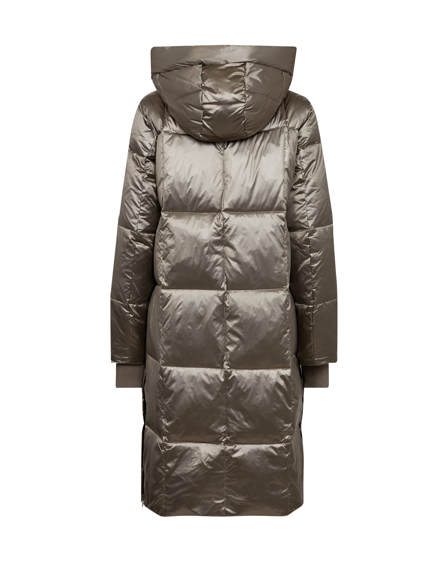Mos Mosh Nova Metallic Down Jacket Brindle