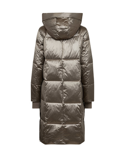 Mos Mosh Nova Metallic Down Jacket Brindle