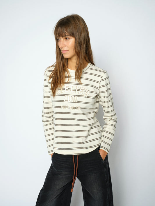 Mos Mosh Camp Stripe Tee Delicioso