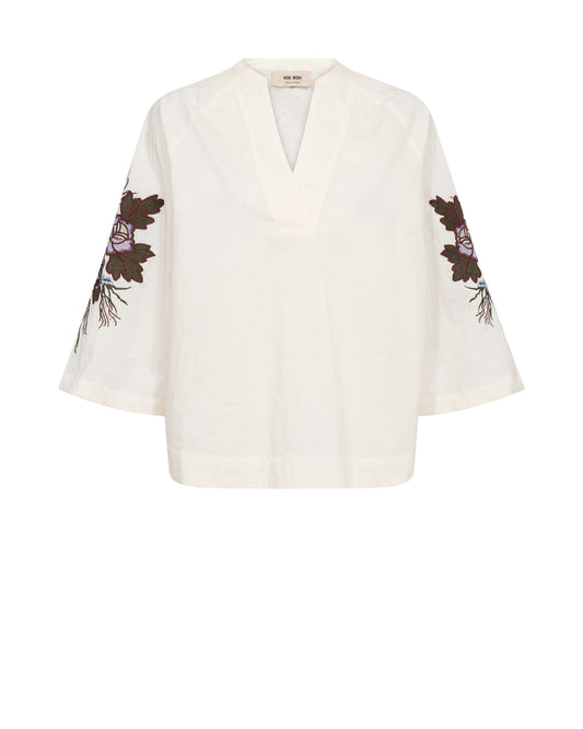Mos Mosh Aleysa Popli Blouse Ecru
