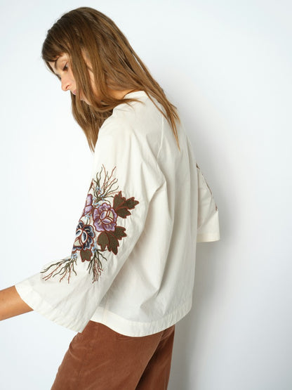 Mos Mosh Aleysa Popli Blouse Ecru