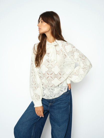 Mos Mosh Tamlyn Lace Blouse Ecru