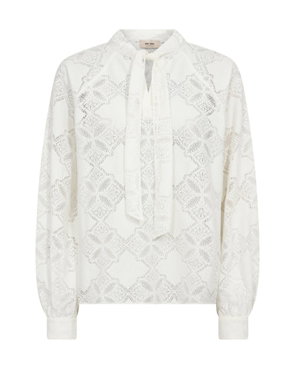 Mos Mosh Tamlyn Lace Blouse Ecru