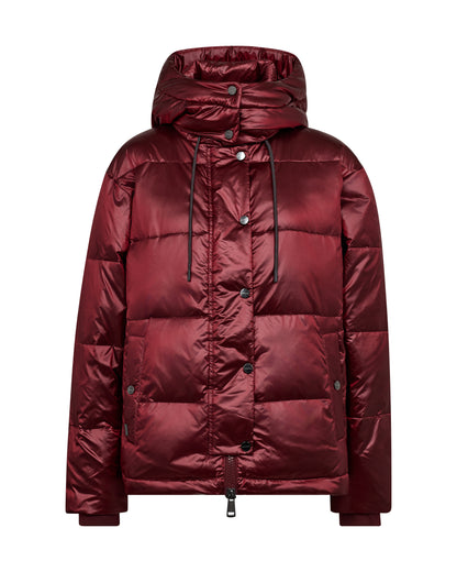 Mos Mosh Jilly Metallic Down Jacket Cabernet