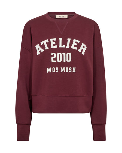 Mos Mosh Nima Sweatshirt Port Royale