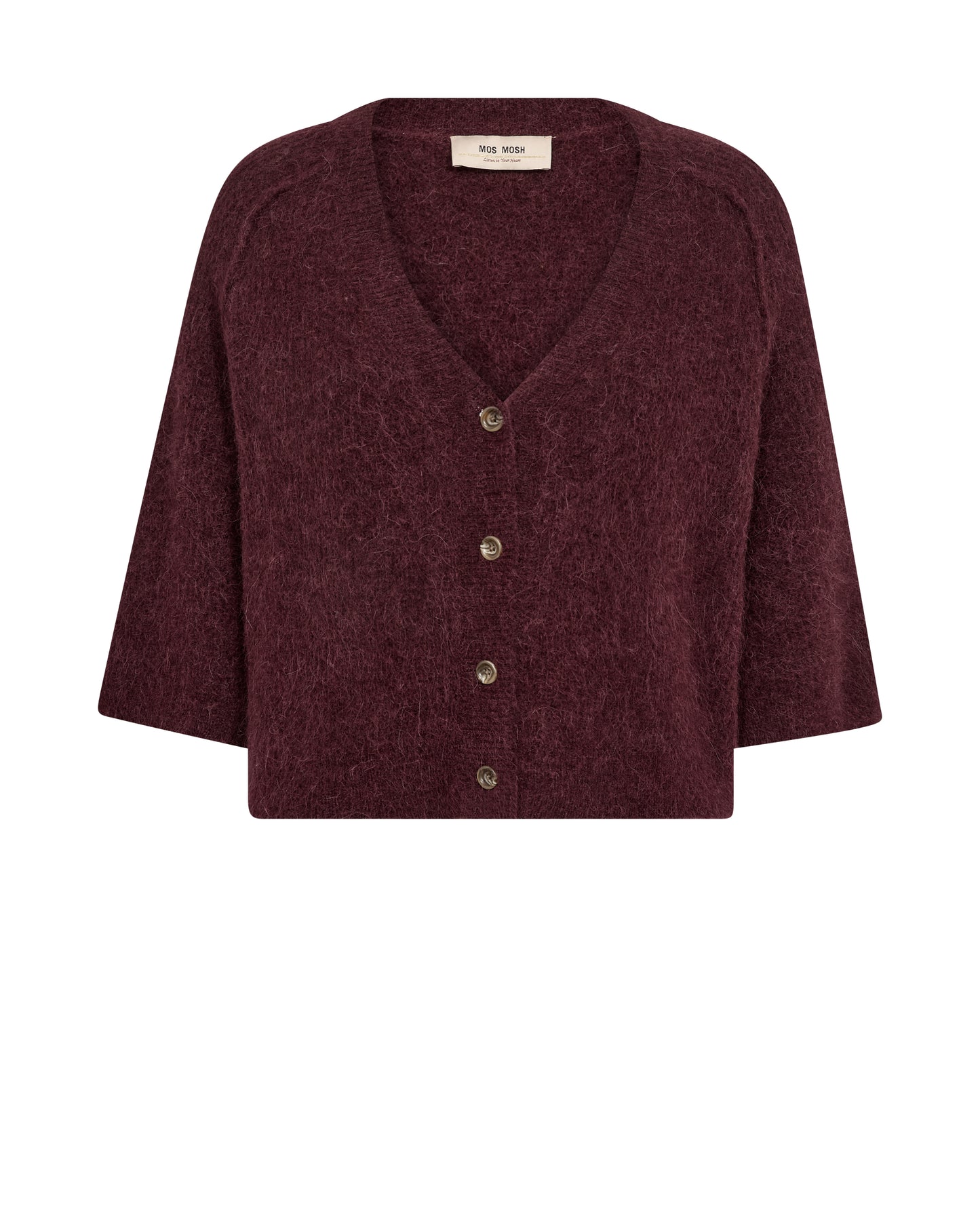 Mos Mosh Thora Lizet Knit Cardigan Port Royale