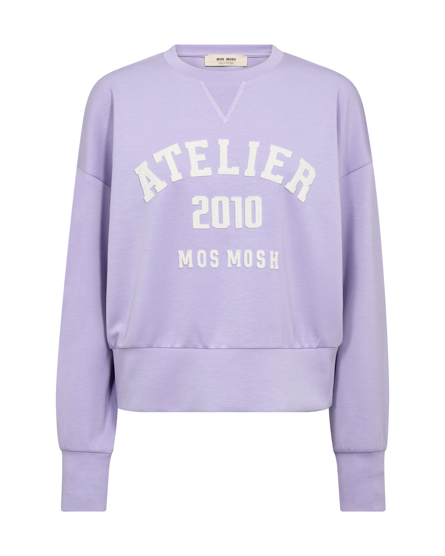 Mos Mosh Nima Sweatshirt Violet Tulip