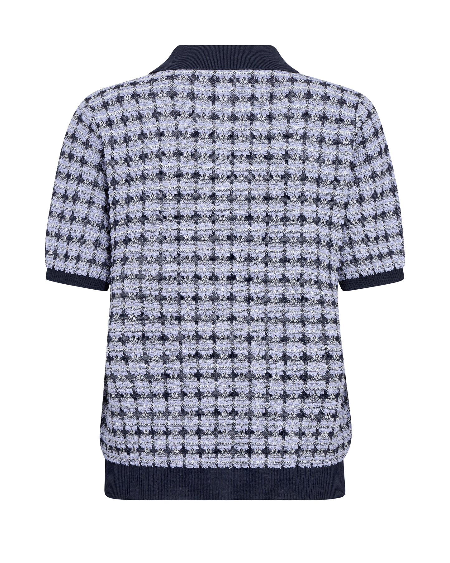 Mos Mosh Tink Polo Knit Violet Tulip