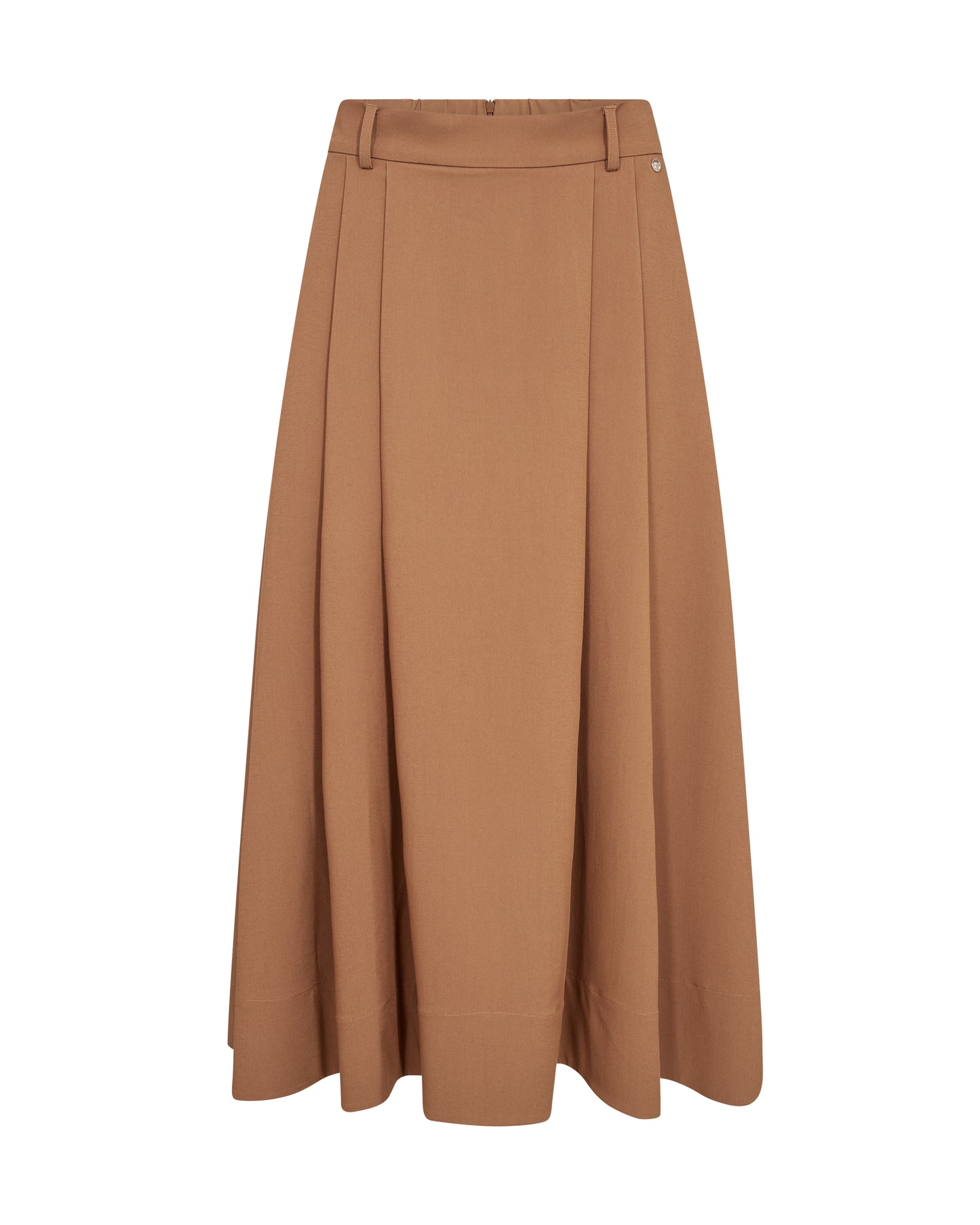 Mos Mosh Kit Sato Skirt Dark Camel