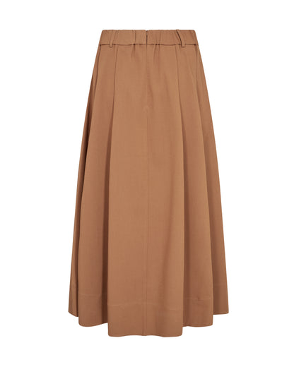 Mos Mosh Kit Sato Skirt Dark Camel