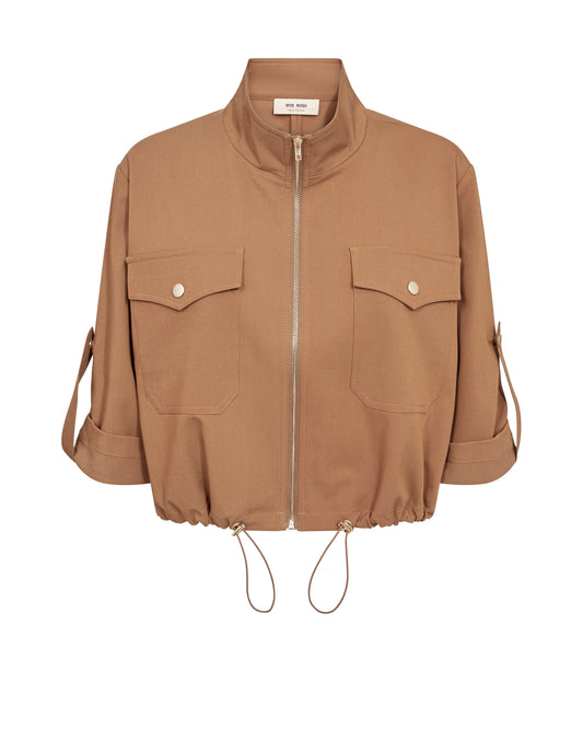 Mos Mosh Andrea Sato Jacket Dark Camel