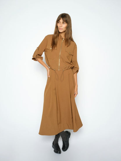 Mos Mosh Andrea Sato Jacket Dark Camel