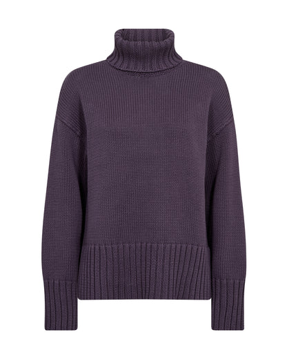 Mos Mosh Rola Bine Rollneck Knit Sweet Grape