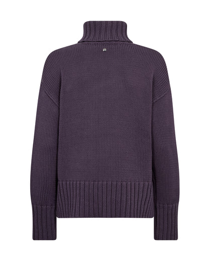 Mos Mosh Rola Bine Rollneck Knit Sweet Grape