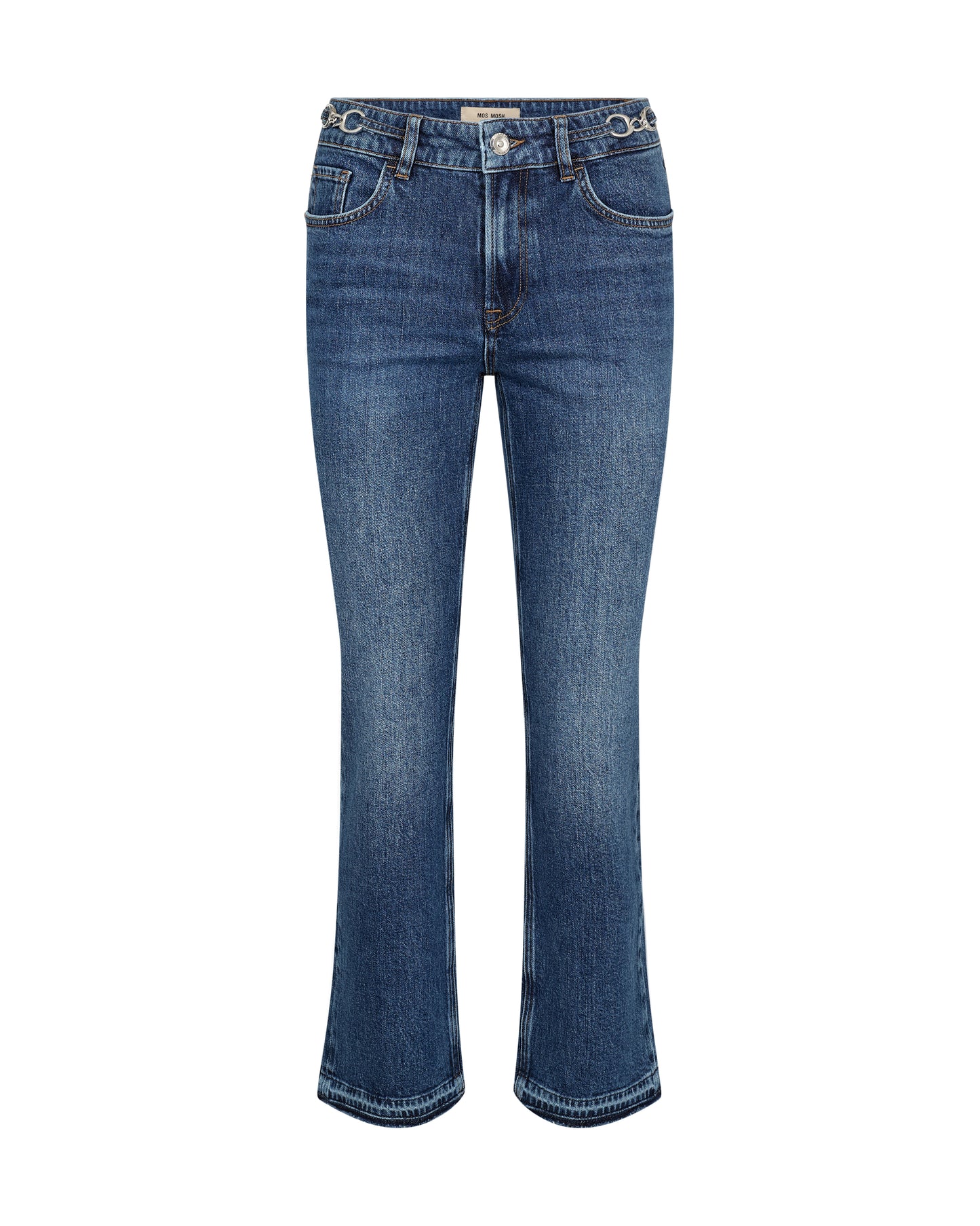 Mos Mosh Ashley Galleon Raw Jeans Blue