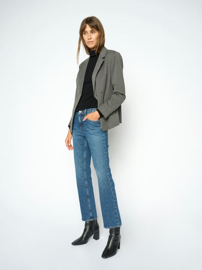 Mos Mosh Ashley Galleon Raw Jeans Blue