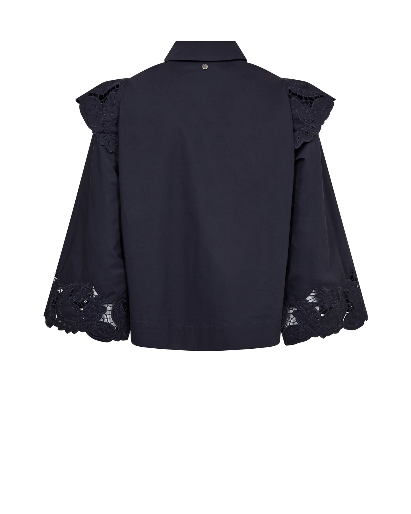 Mos Mosh Heliam Broange Shirt Salute Navy