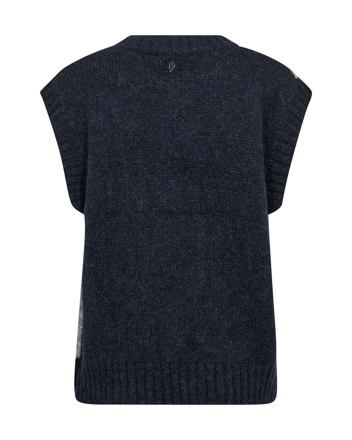 Mos Mosh Jennine Knit Vest Salute Navy