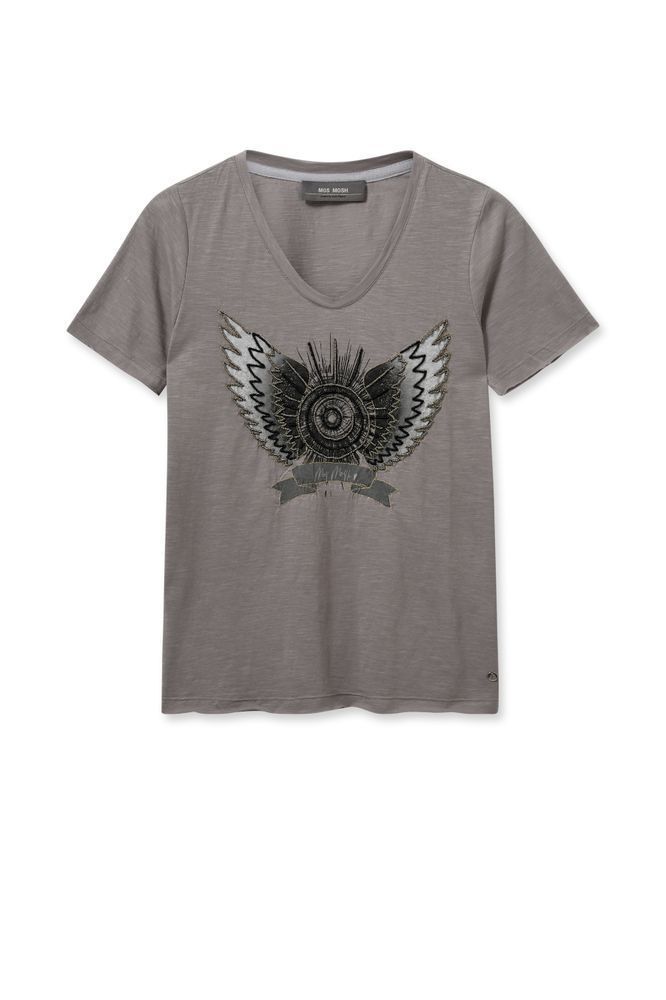 Mos Mosh Gethi O-SS Tee Sharkskin