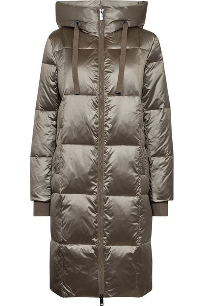 Mos Mosh Nova Metallic Down Jacket Brindle