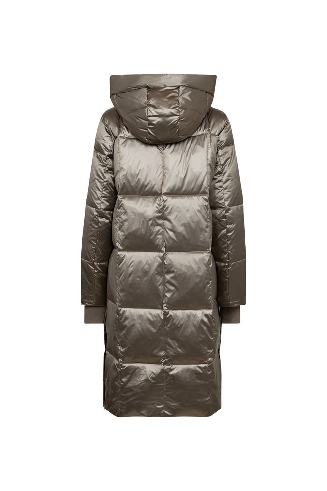 Mos Mosh Nova Metallic Down Jacket Brindle