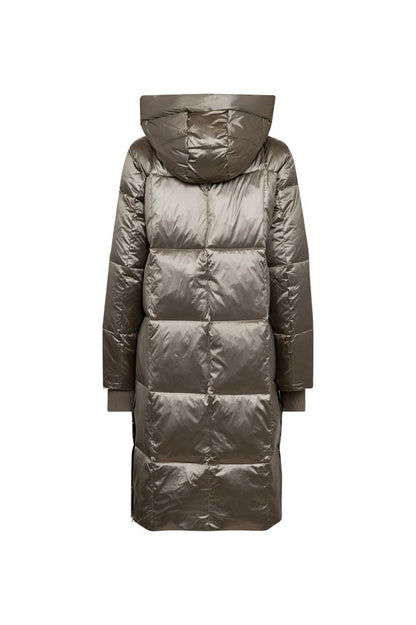 Mos Mosh Nova Metallic Down Jacket Brindle