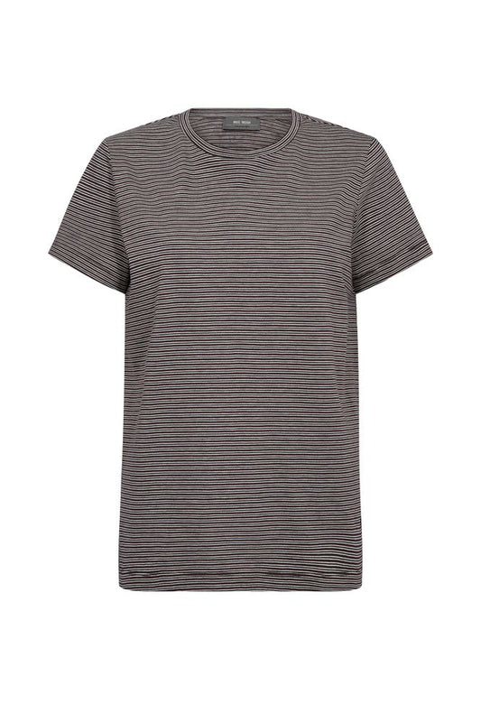 Mos Mosh Talia O-SS Stripe Tee