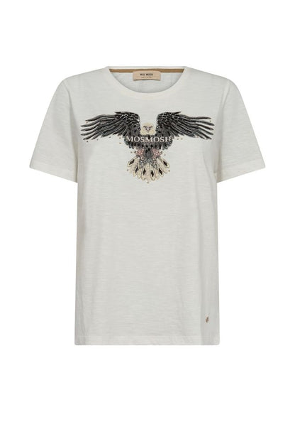 Mos Mosh Ecru Kylah Deco Tee