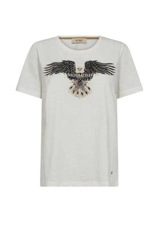 Mos Mosh Ecru Kylah Deco Tee
