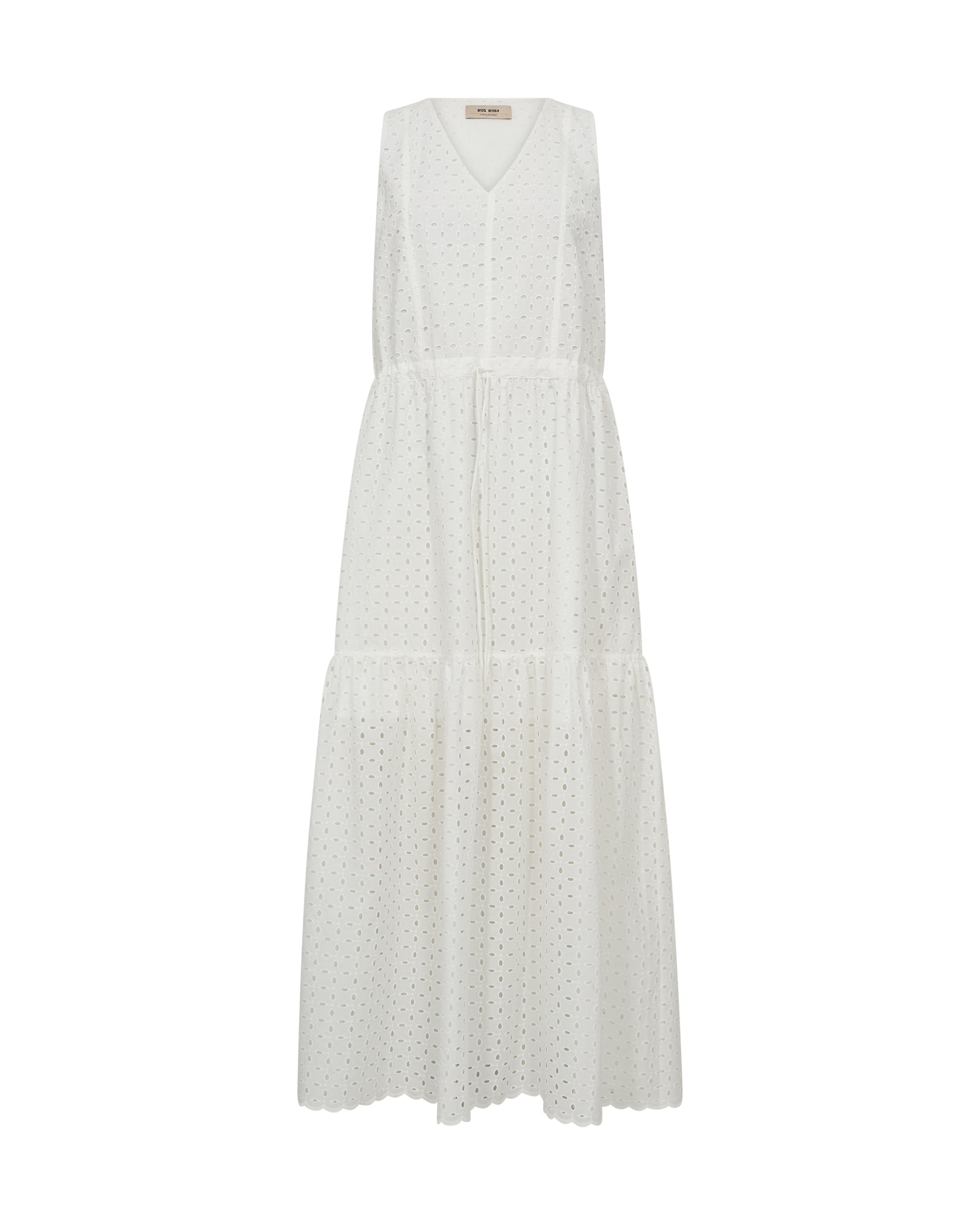 Mos Mosh Sabria Embo Dress White