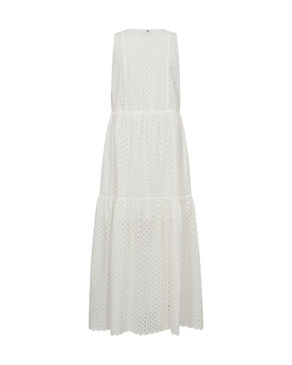 Mos Mosh Sabria Embo Dress White