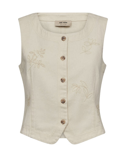 Mos Mosh Donia Rinna Vest Clay