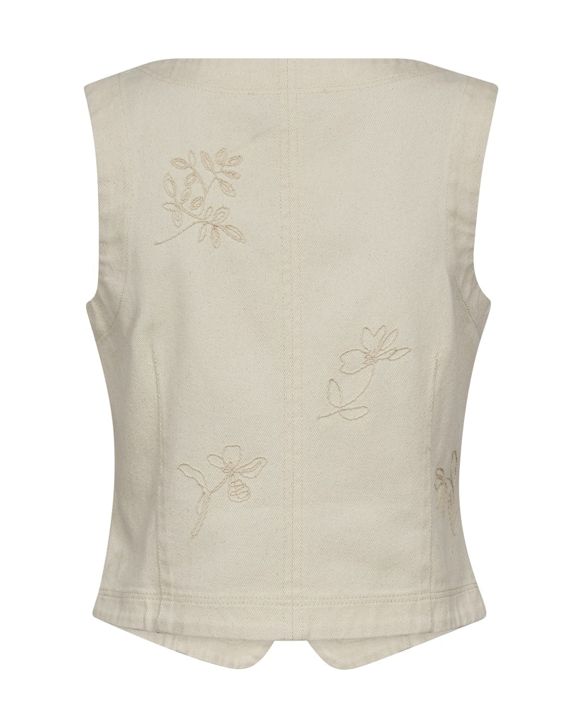 Mos Mosh Donia Rinna Vest Clay