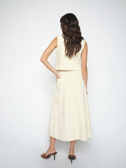 Mos Mosh Lani Rinna Skirt Clay