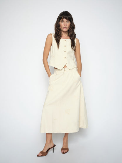 Mos Mosh Lani Rinna Skirt Clay