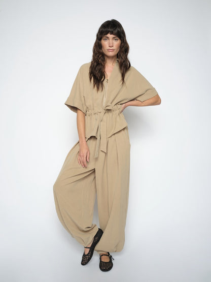 Mos Mosh Nuello Gunilla Pant Sesame