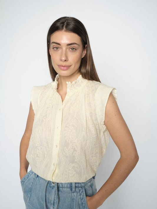 Mos Mosh Jia Allo Shirt Ecru