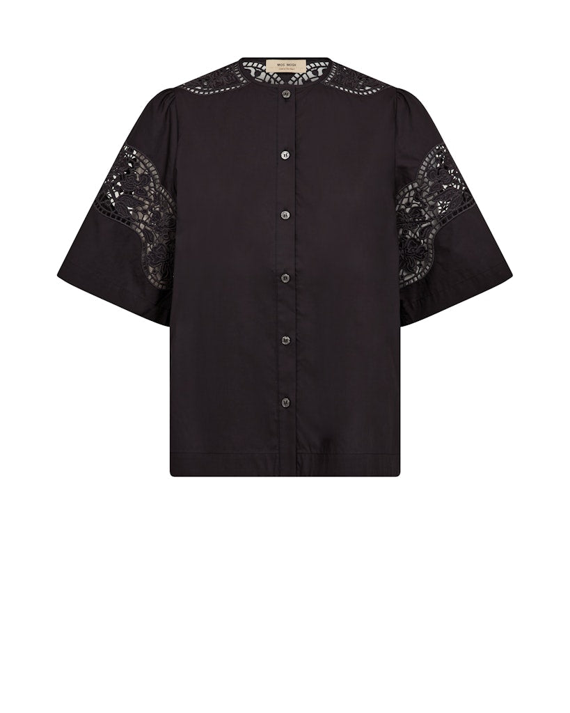 Mos Mosh Rooma Cotoni Shirt Black