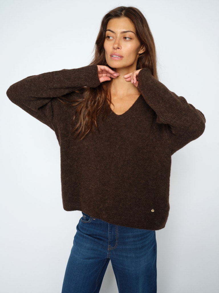 Mos Mosh Thora V-Neck Knit Delicioso