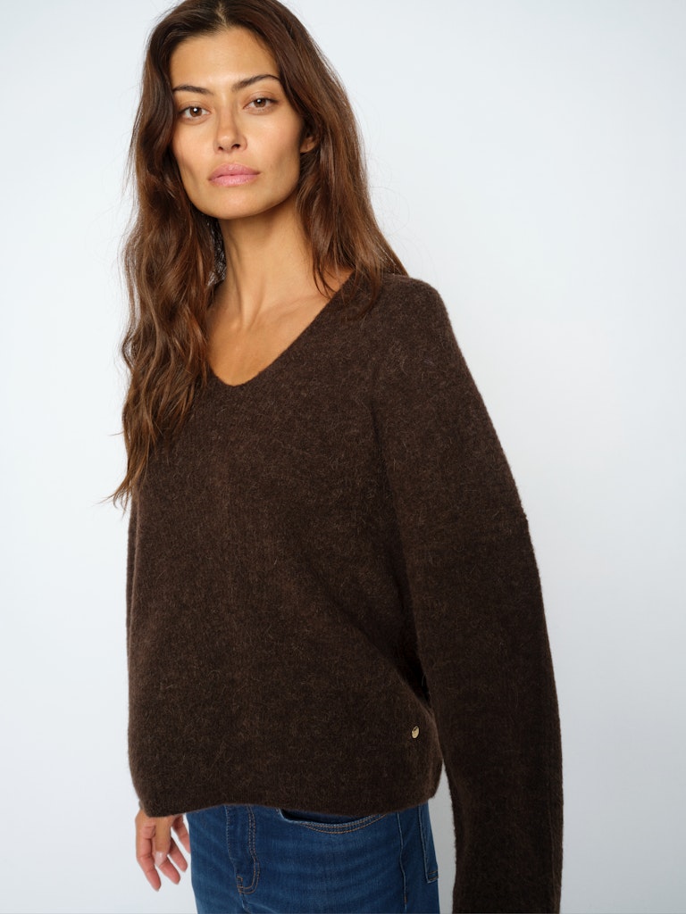 Mos Mosh Thora V-Neck Knit Delicioso