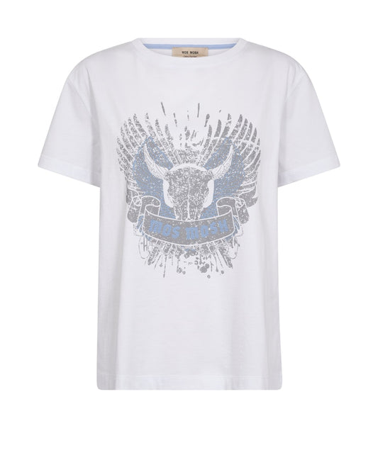 Mos Mosh Washa Tee White