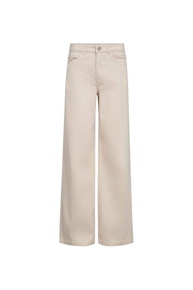Mos Mosh Colette Fringe Jeans Clay