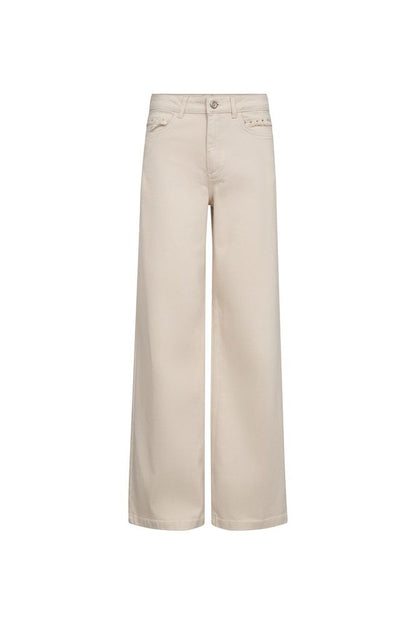 Mos Mosh Colette Fringe Jeans Clay