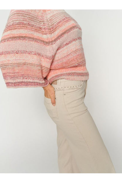 Mos Mosh Colette Fringe Jeans Clay