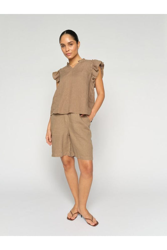 Mos Mosh Emmie Bermuda Shorts Oak