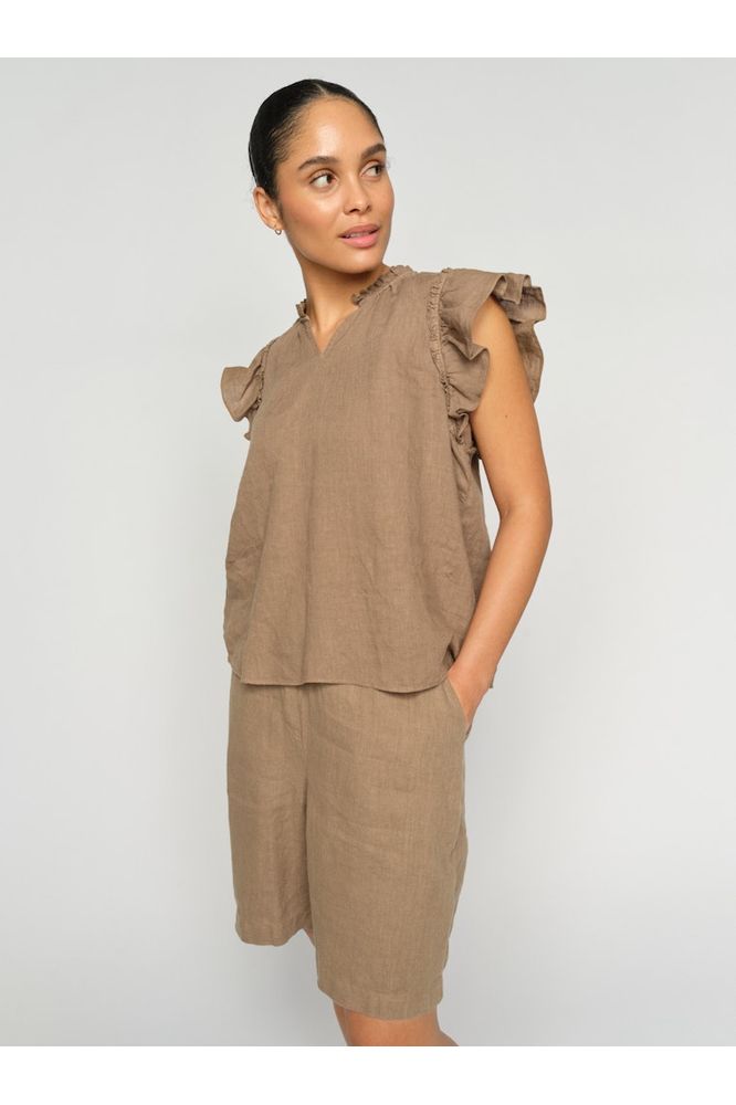 Mos Mosh Emmie Bermuda Shorts Oak