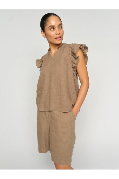 Mos Mosh Emmie Bermuda Shorts Oak