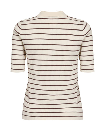 Mos Mosh Caliz Stripe Knit Coffee